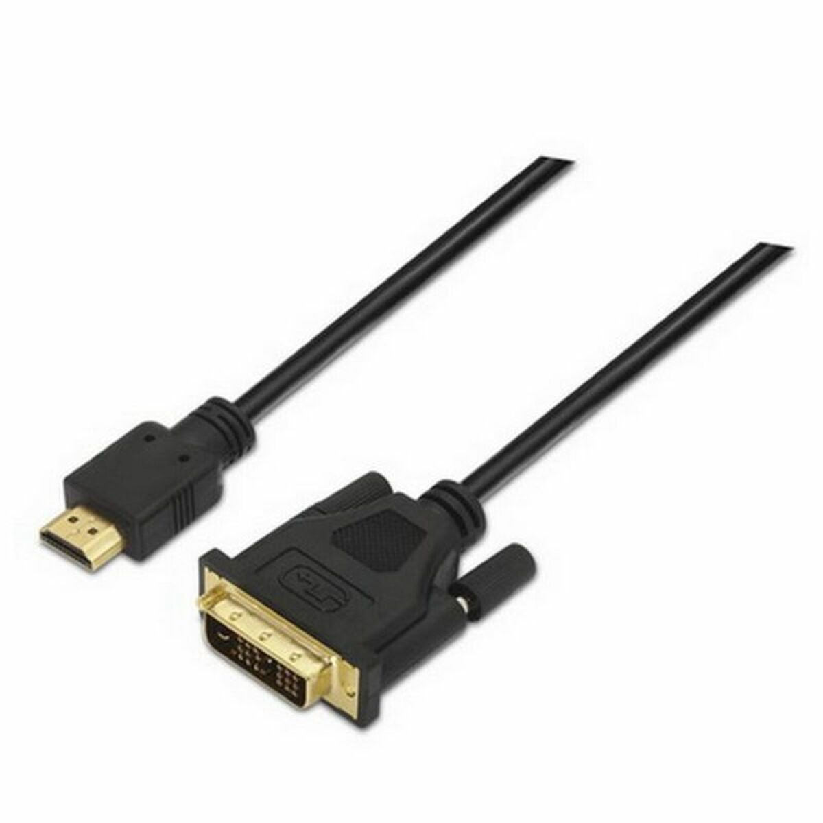 HDMI to DVI Cable NANOCABLE 10.15.0502 1,8 m Male to Male Connector_3