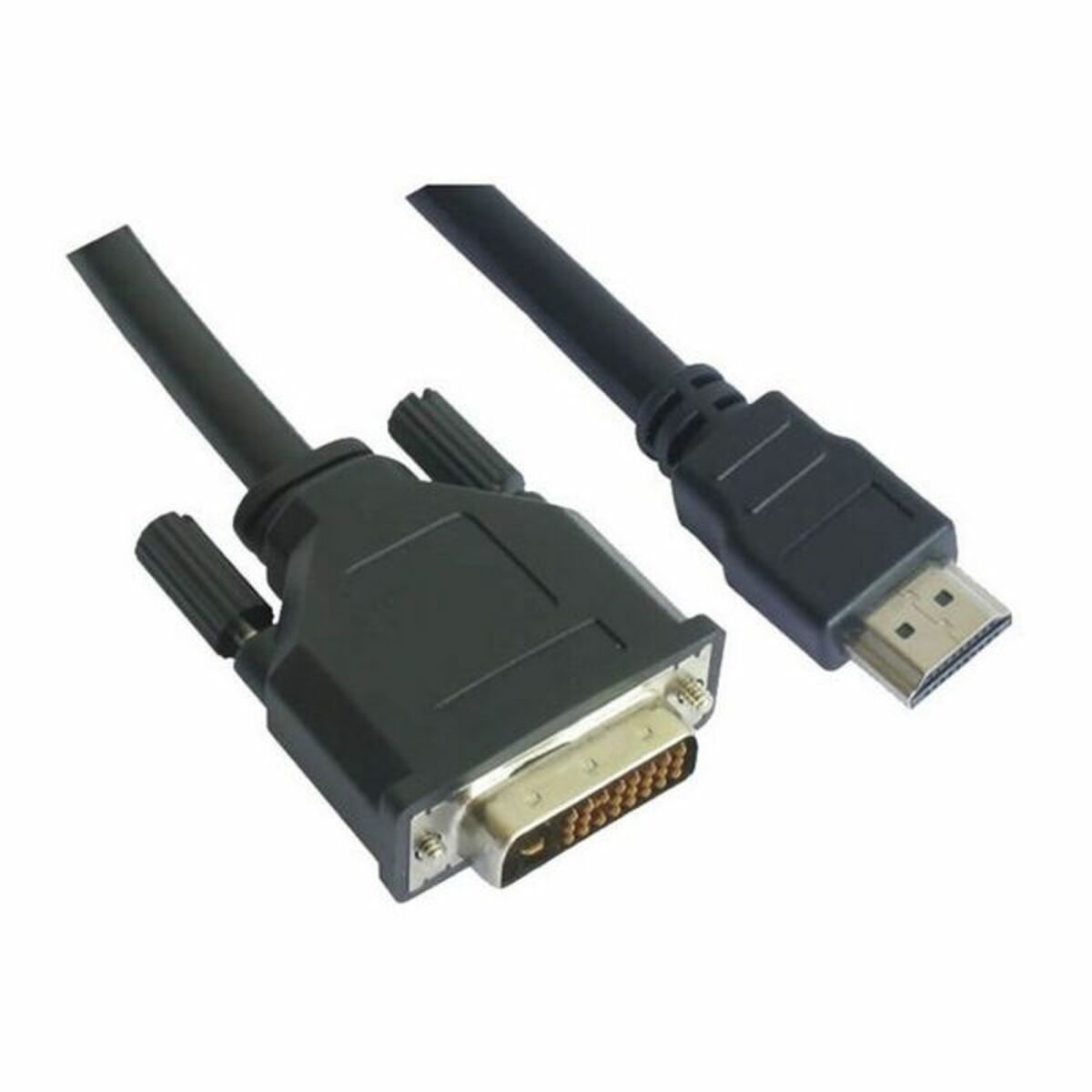 HDMI to DVI Cable NANOCABLE 10.15.0502 1,8 m Male to Male Connector_4