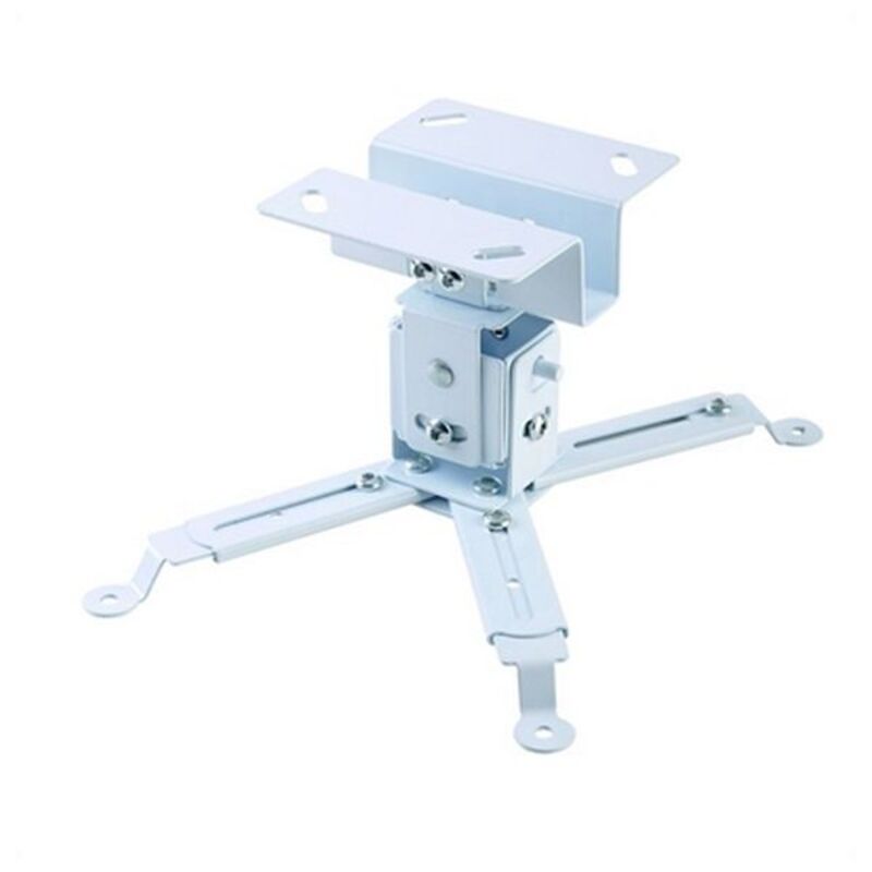 Tilt and Swivel Ceiling Mount for Projectors iggual STP01 IGG314708 -22,5 - 22,5° -15 - 15° Iron White_0