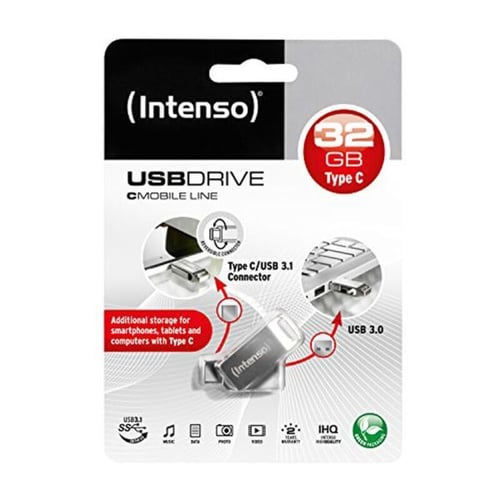 USB-stik INTENSO 3536480 32 GB Sølvfarvet_2