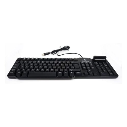 Tastatur med reader CoolBox COO-TEC02DNI Sort_7