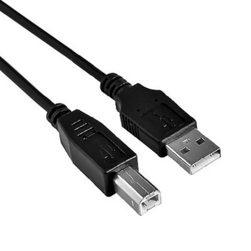 USB A til USB B-kabel NANOCABLE 10.01.0104-BK 3 m Sort_0