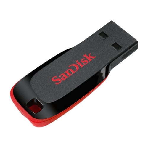 USB stick SanDisk SDCZ50-B35 USB 2.0 Sort, 64 GB_0