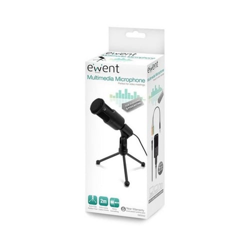 Tabel-top mikrofon Ewent EW3552 3.5 mm Sort_1