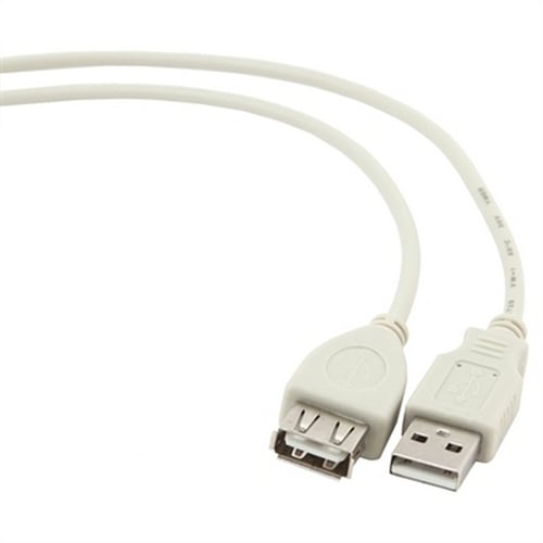 USB forlængerkabel GEMBIRD CC-USB2-AMAF-75CM/30 Hvid_0
