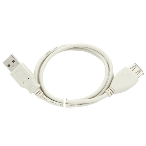 USB forlængerkabel GEMBIRD CC-USB2-AMAF-75CM/30 Hvid_1