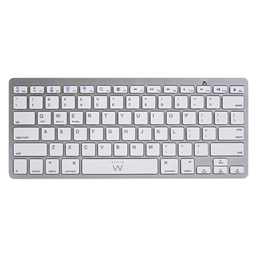 Bluetooth-tastatur Ewent EW3161 Hvid (Spansk)_0
