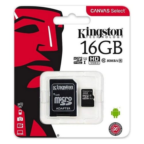 Mikro-SD-hukommelseskort med adapter Kingston SDCS2 100 MB/s exFAT, 128 GB_10