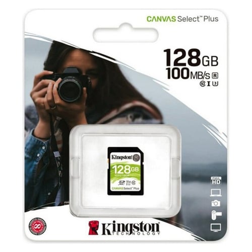 SD-hukommelseskort Kingston SDS2 100 MB/s exFAT, 128 GB_0