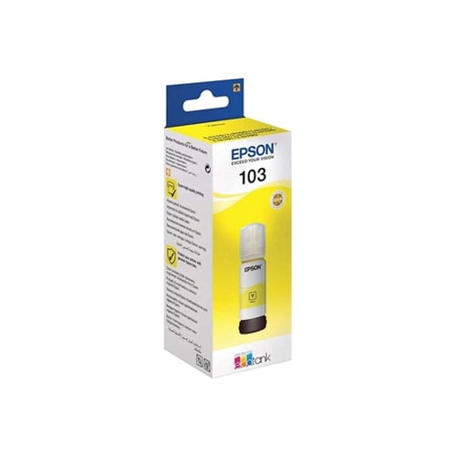 Blekk til påfyllingspatroner Epson C13T00S 70 ml, Gul - picture