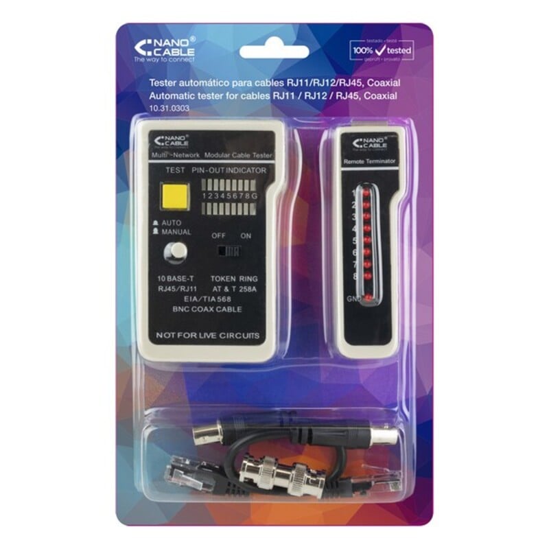 UTP Category 6 Rigid Network Cable RJ11/RJ12/RJ45, coaxial NANOCABLE 10.31.0303_5