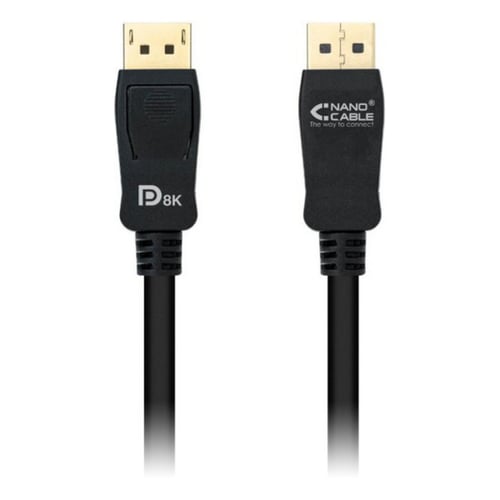 DisplayPort-kabel NANOCABLE HDR 8K Ultra HD Sort_2