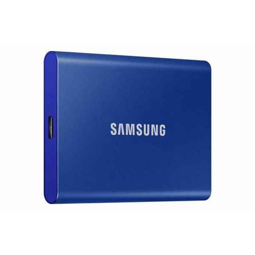 "Ekstern harddisk Samsung T7 Blå 1 TB SSD"_0