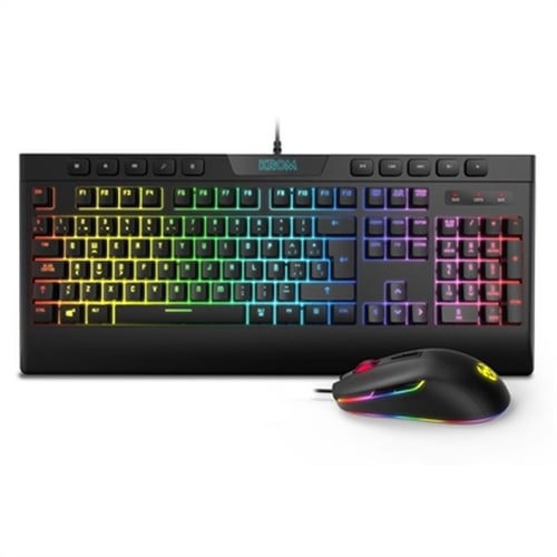 Gaming-tastatur og -mus Krom KALYOS RGB - picture