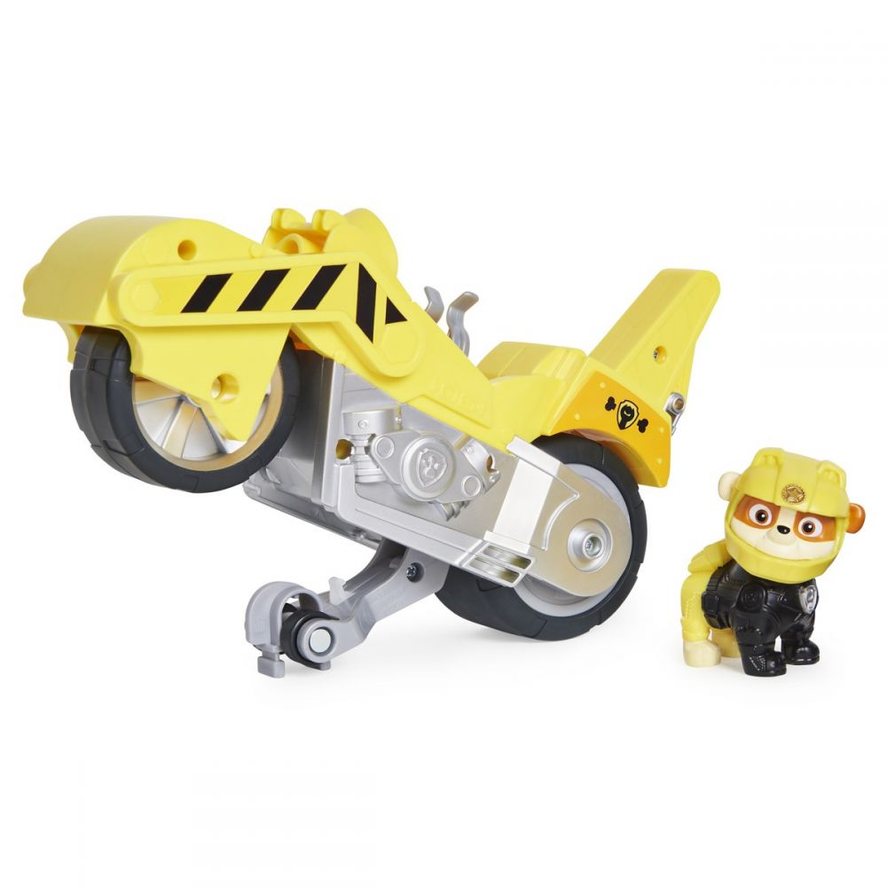 Paw Patrol - Moto Pups Themed Vehicle - Rubble (6060543)_0