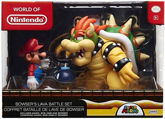 Super Mario - Mario vs. Bowser Diorama Set (64512-4L)_0