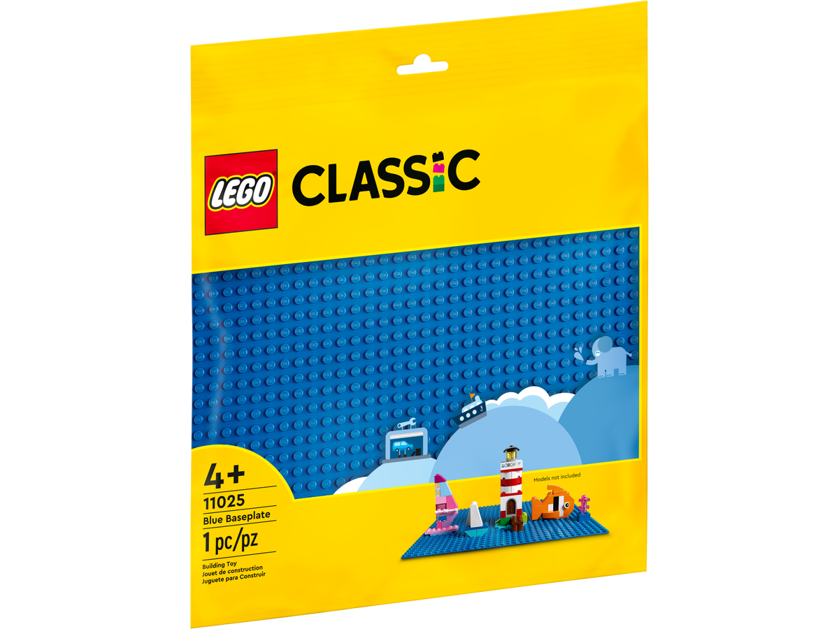 LEGO Classic - Blue Baseplate (11025)_0