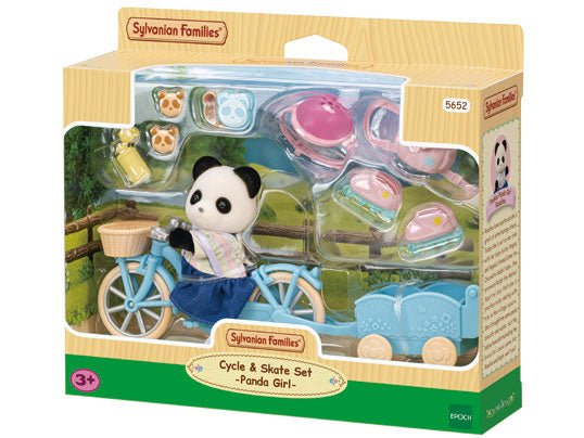Sylvanian Families - Cycle & Skate Set - Panda Girl (5652)_0