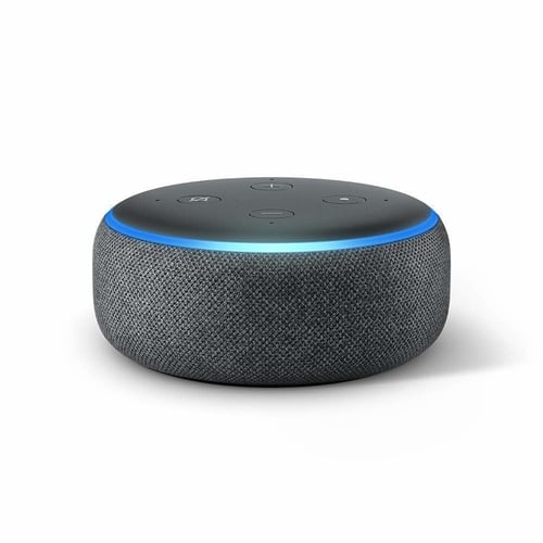 Amazon - Echo Dot 3 - 3rd Gen Smart speaker with Alexa - Black_0