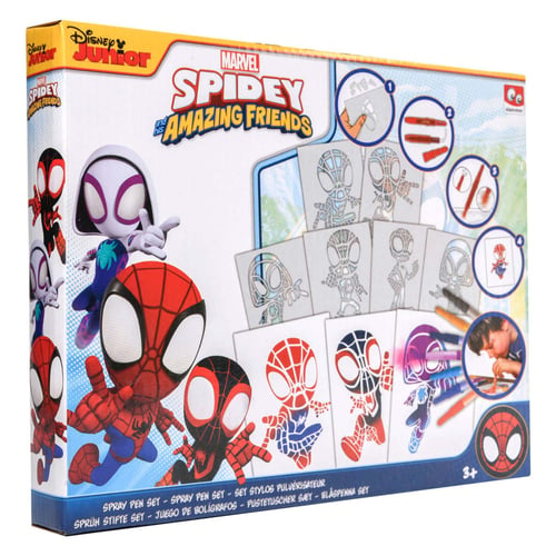 Spidey and His Amazing Friends - Spray Pen Sæt_0