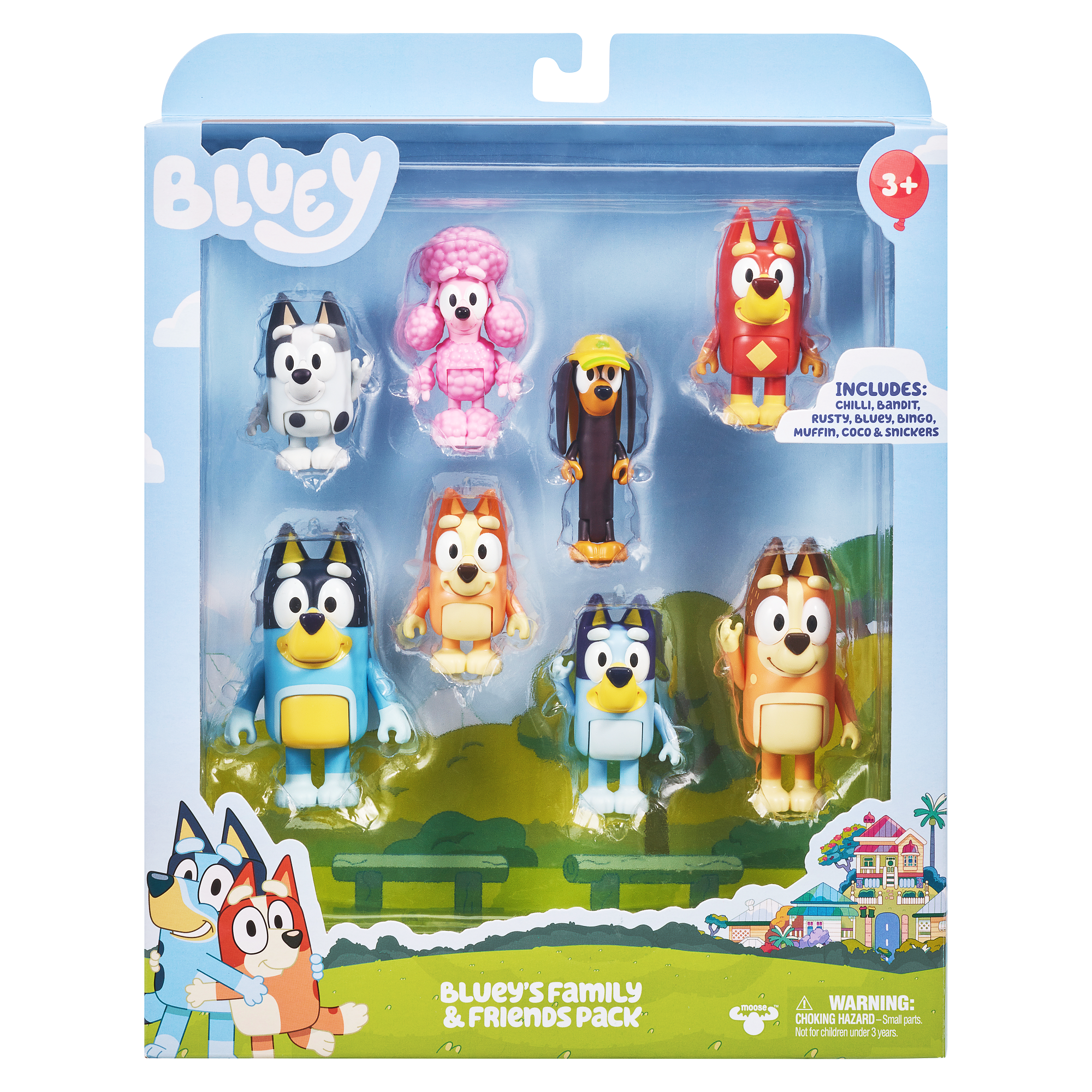 Bluey - 8 Figures Multipack - S3 assorted (90128)_0