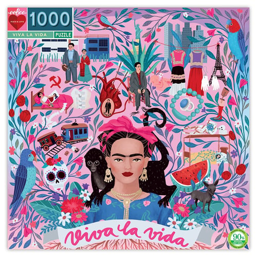 eeBoo - Puslespill 1000 brikker - Viva la Vida (EPZTVLV) | Nemdag.no