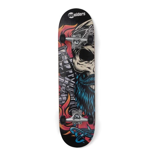 Outsiders - Pro Style Skateboard Dark Skull_0