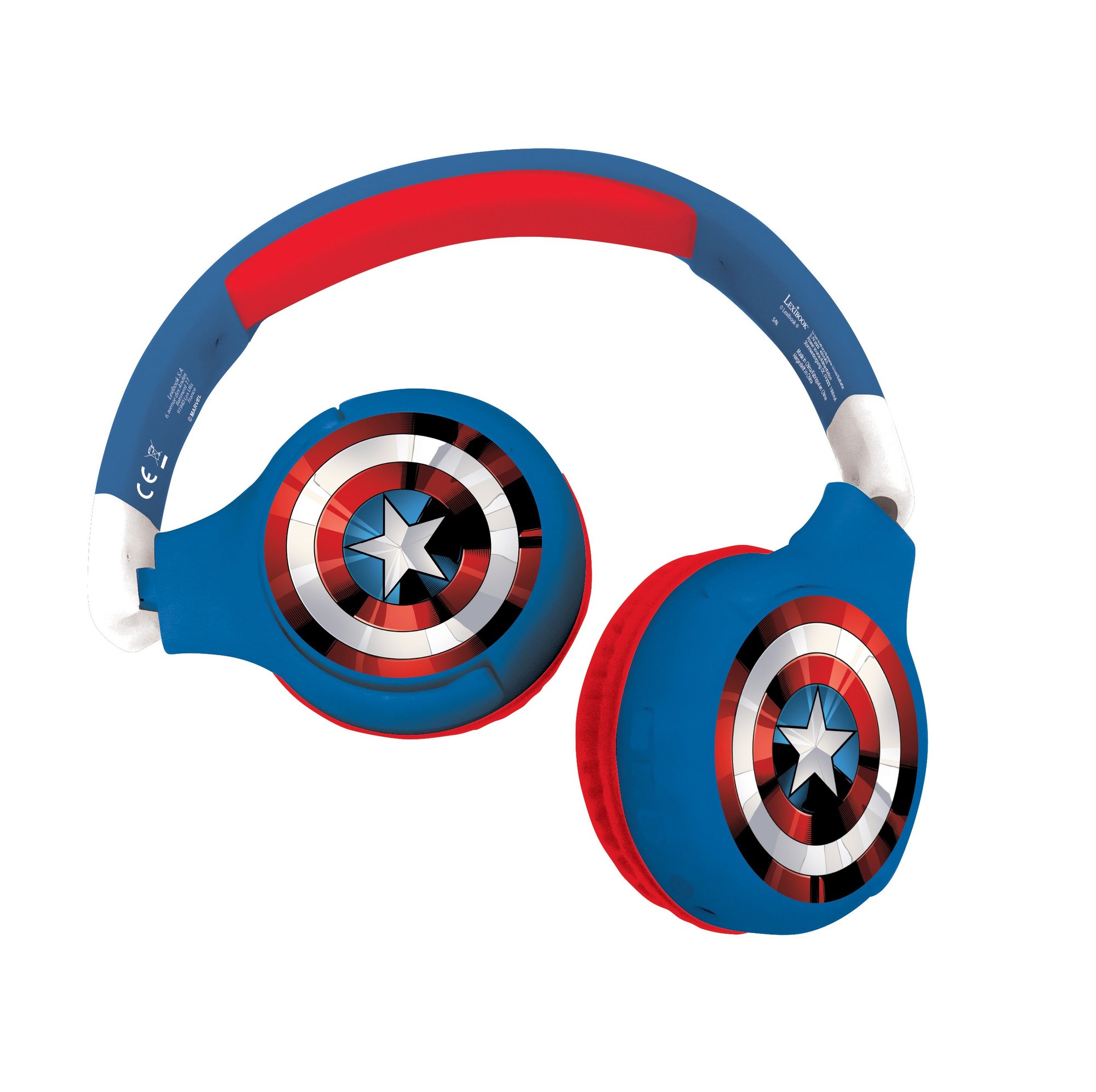 Lexibook - Avengers - 2 in 1 Bluetooth foldable Headphones (HPBT010AV)_0