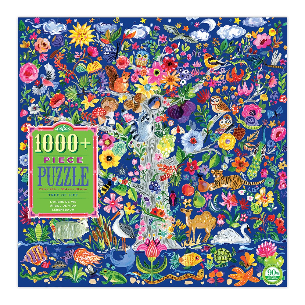 eeBoo - Puzzle - Tree of Life, 1000 pc (EPZTTOL)_0