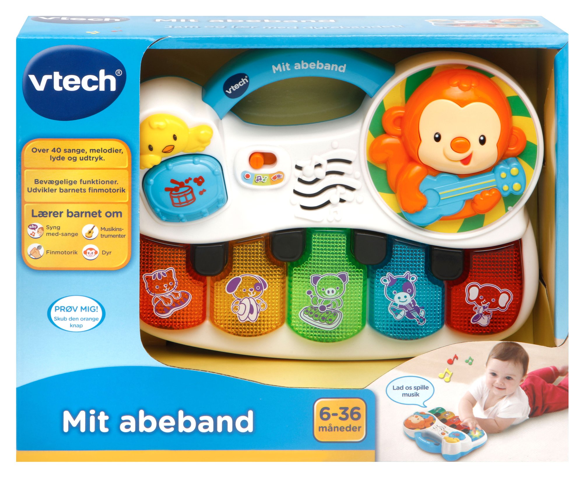 Vtech - Baby My Monkey Band (Danish) (950-150832)_0