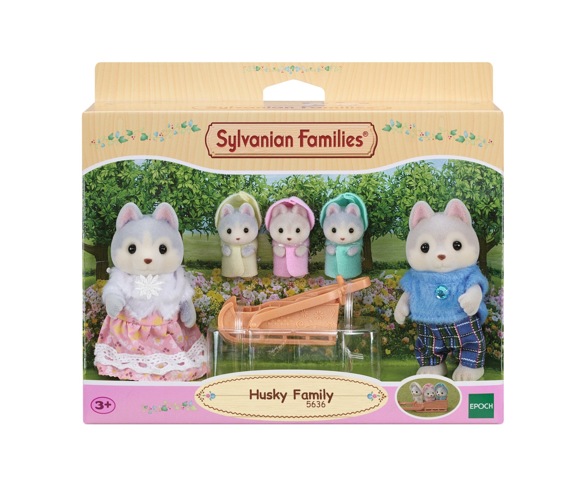 Sylvanian Families - Husky Family (5636)_0