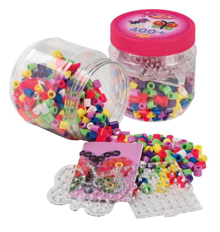 Hama - Maxi beads 400 beads + 2 pin plates (388791)_0