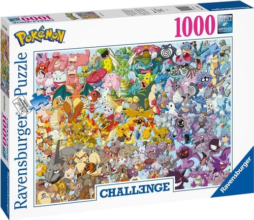 Ravensburger - Puslespil 1000 - Challenge - Pokémon - picture