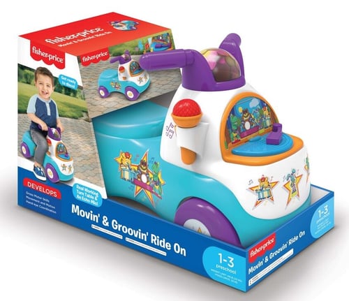 Fisher Price - Movin N Groovin Gå-bil - picture