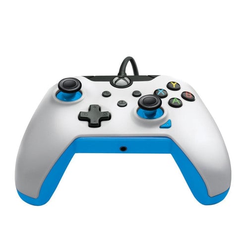 PDP Wired Controller Xbox Series X White - Ion (Blue)_0