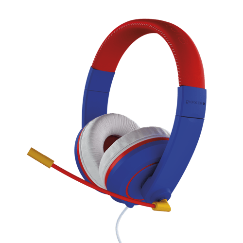 Gioteck XH-100S Wired Stereo Headset (Blue/Red)_0