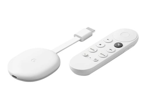 Google - Chromecast med Google TV 4K UHD (2160p) Nordic_0
