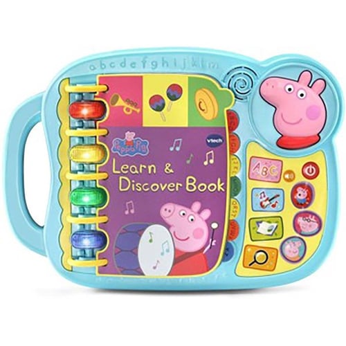 Vtech - Peppa Pig Learn & Discovery Book (Dansk) - picture