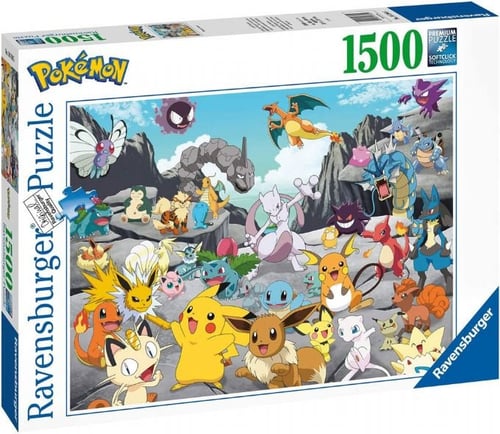 Ravensburger - Puslespil 1500 -  Pokémon Classics - picture