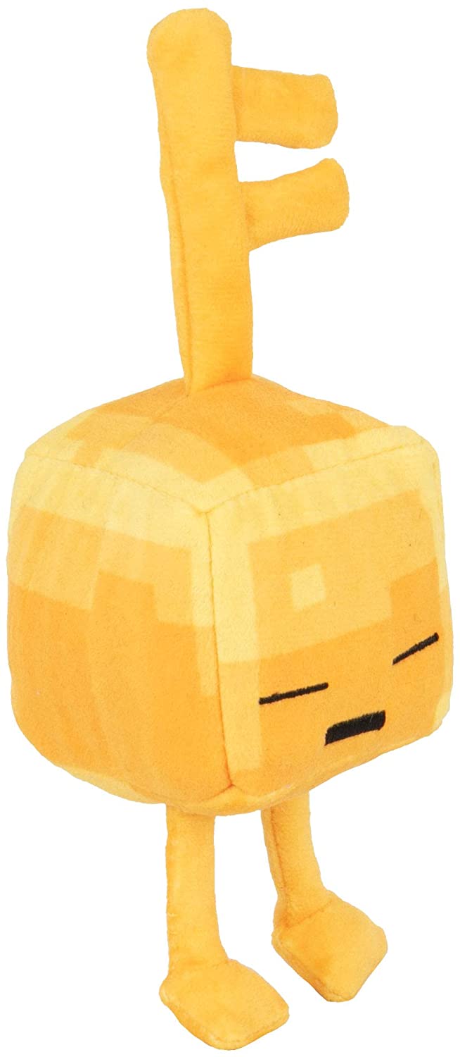 Minecraft Dungeons Mini Crafter Gold Key Sleeping Golem Plush (4.5 inch)_0