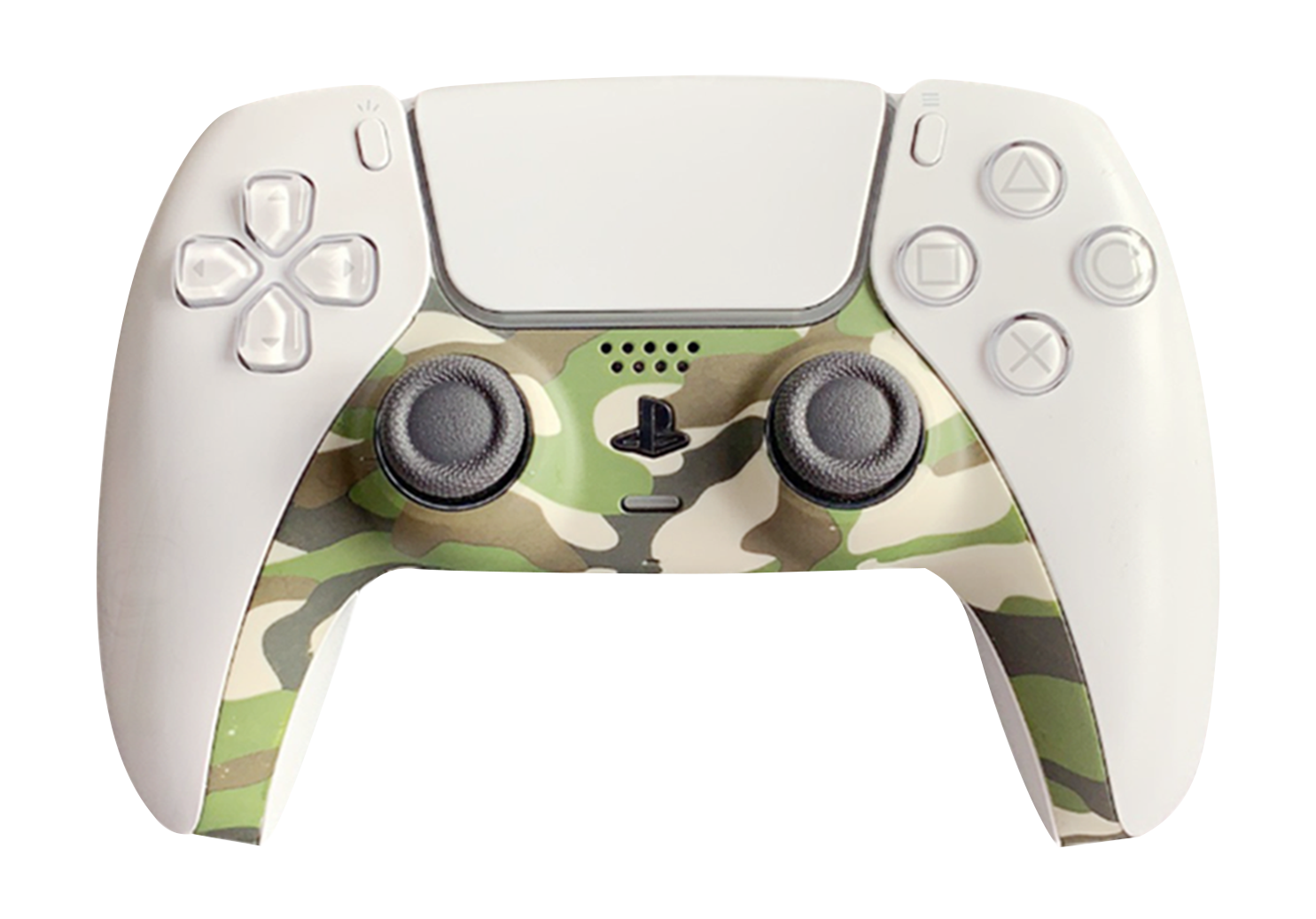 Piranha PS5 Controller Skins - Camo Green_0
