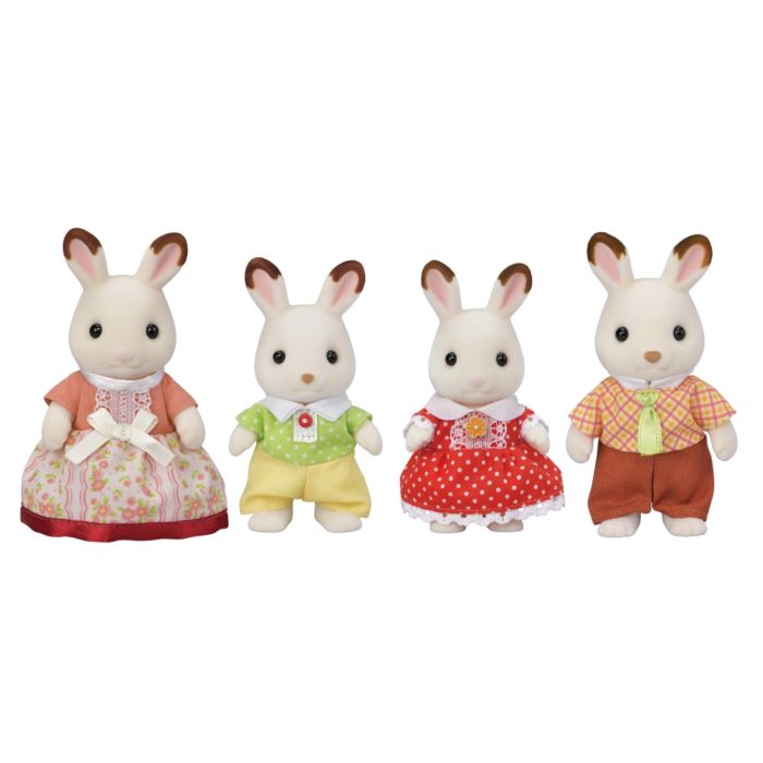 Sylvanian Families - Chocolate Rabbit Family (5655)_0