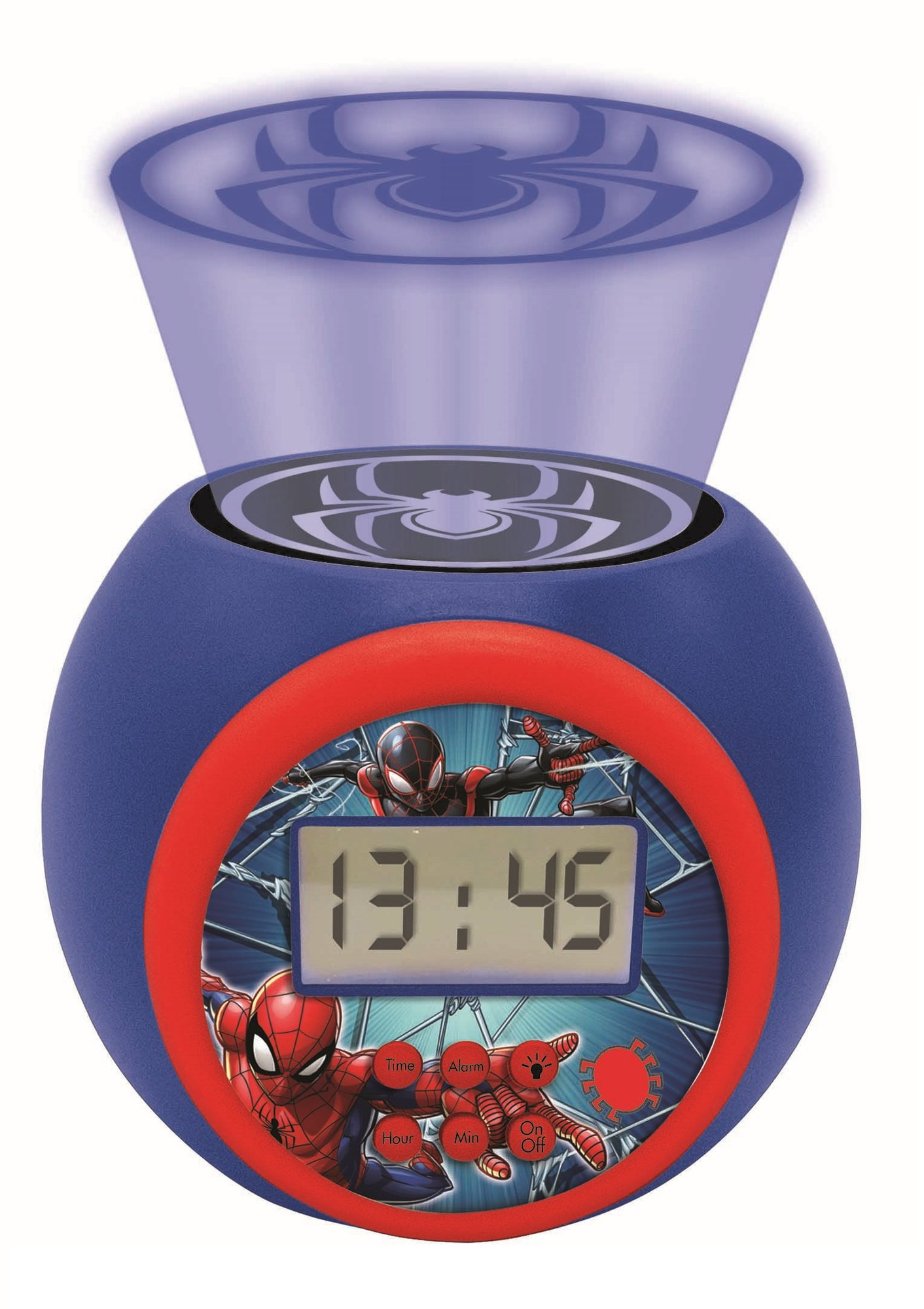 Lexibook - Spider-Man - Projector Alarm Clock (RL977SP)_0