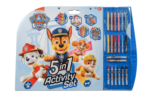 Paw Patrol - 5-i-1 färgläggningsset för aktiviteter - picture