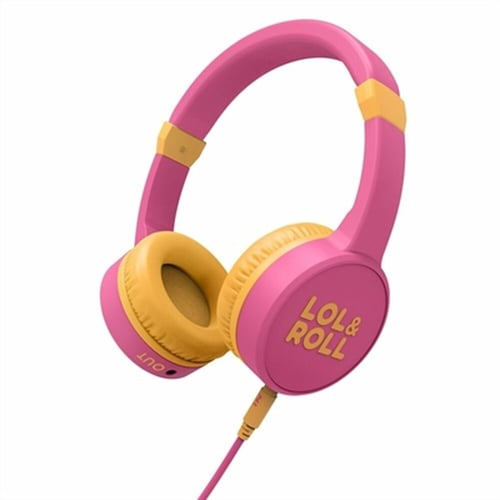 Hovedtelefoner med mikrofon Energy Sistem Lol&Roll Pop Kids Pink_0