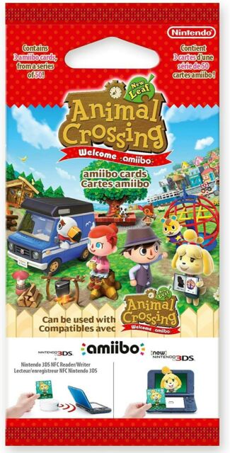 Animal Crossing New Leaf: Welcome amiibo! - Amiibo Cards (3pcs)_0