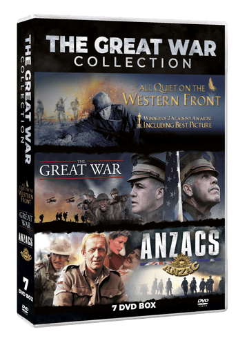 THE GREAT WAR COLLECTION (DVD only: Anzacs - Great War - All Quiet on the Western Front) - picture