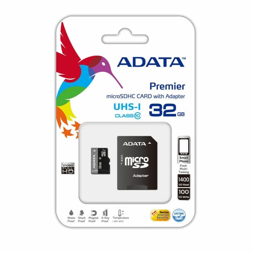 "Mikro-SD-hukommelseskort med adapter Adata CLASS10 32 GB"_0