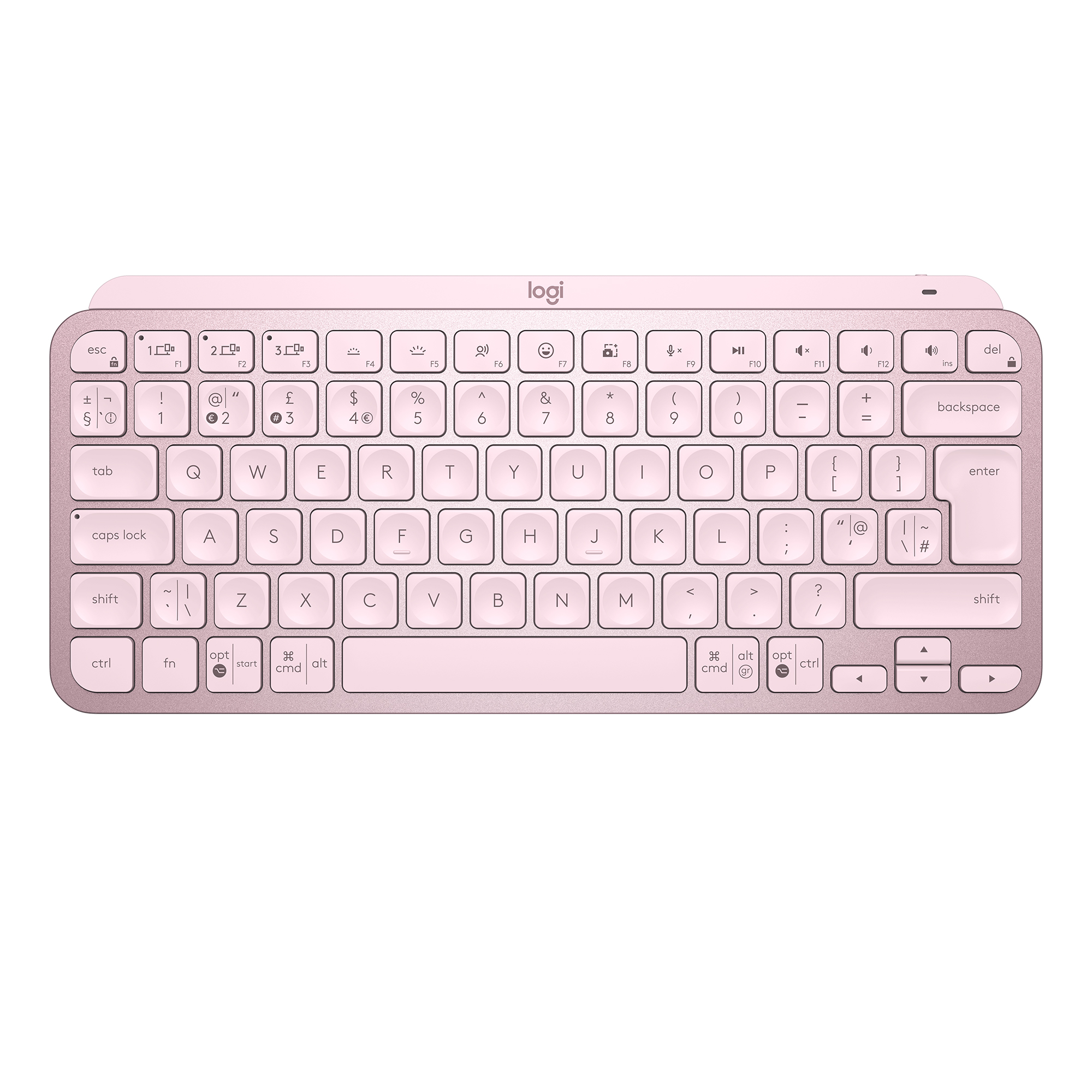Logitech - MX Keys Mini Minimalist Wireless Illuminated Keyboard - Nordic Layout_0