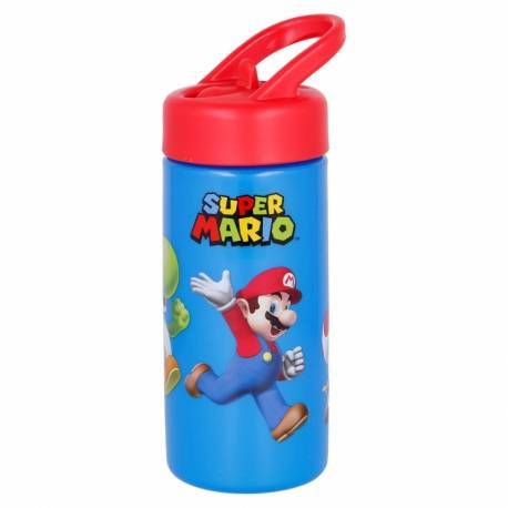 Stor - Sipper Water Bottle (410ml) - Super Mario (088808718-21401)_0